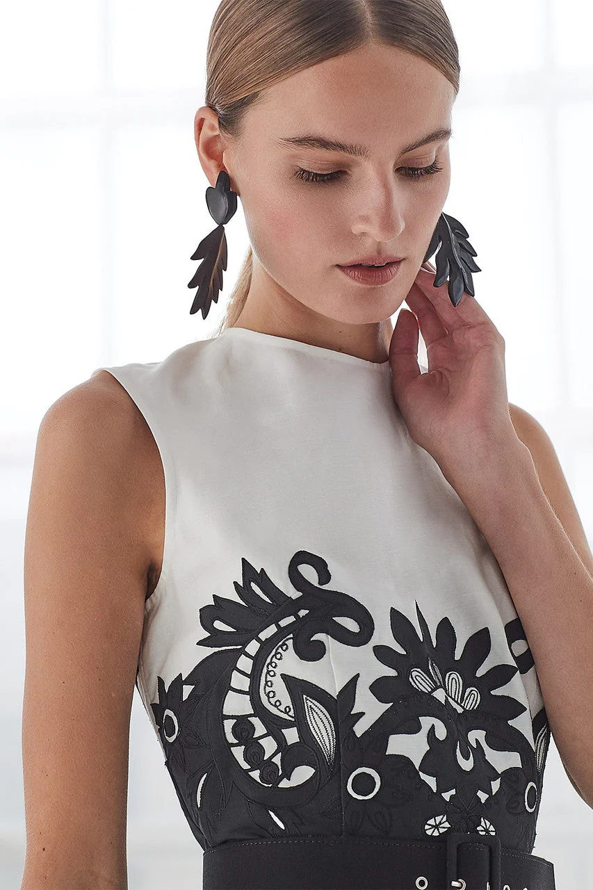 Paloma Applique Dress - Image 4