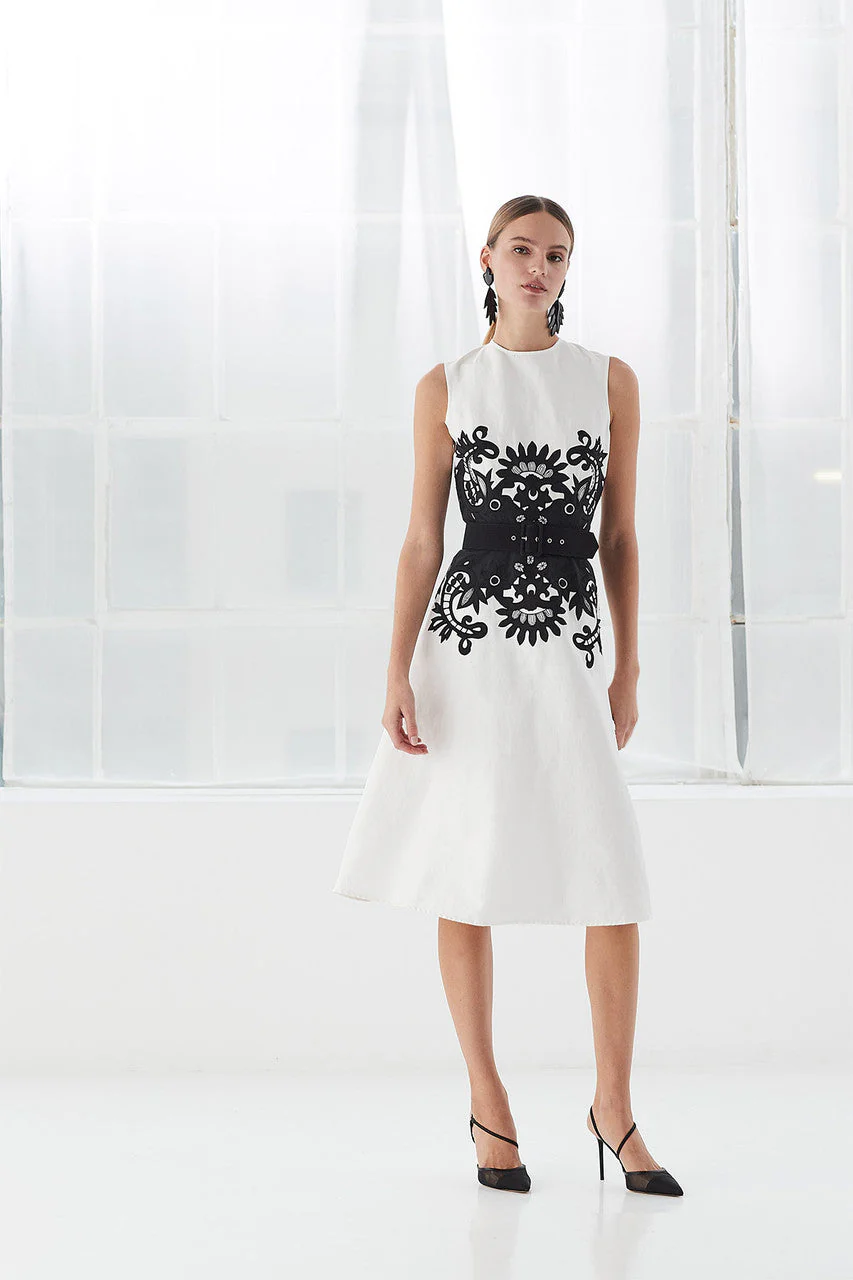 Paloma Applique Dress - Image 6