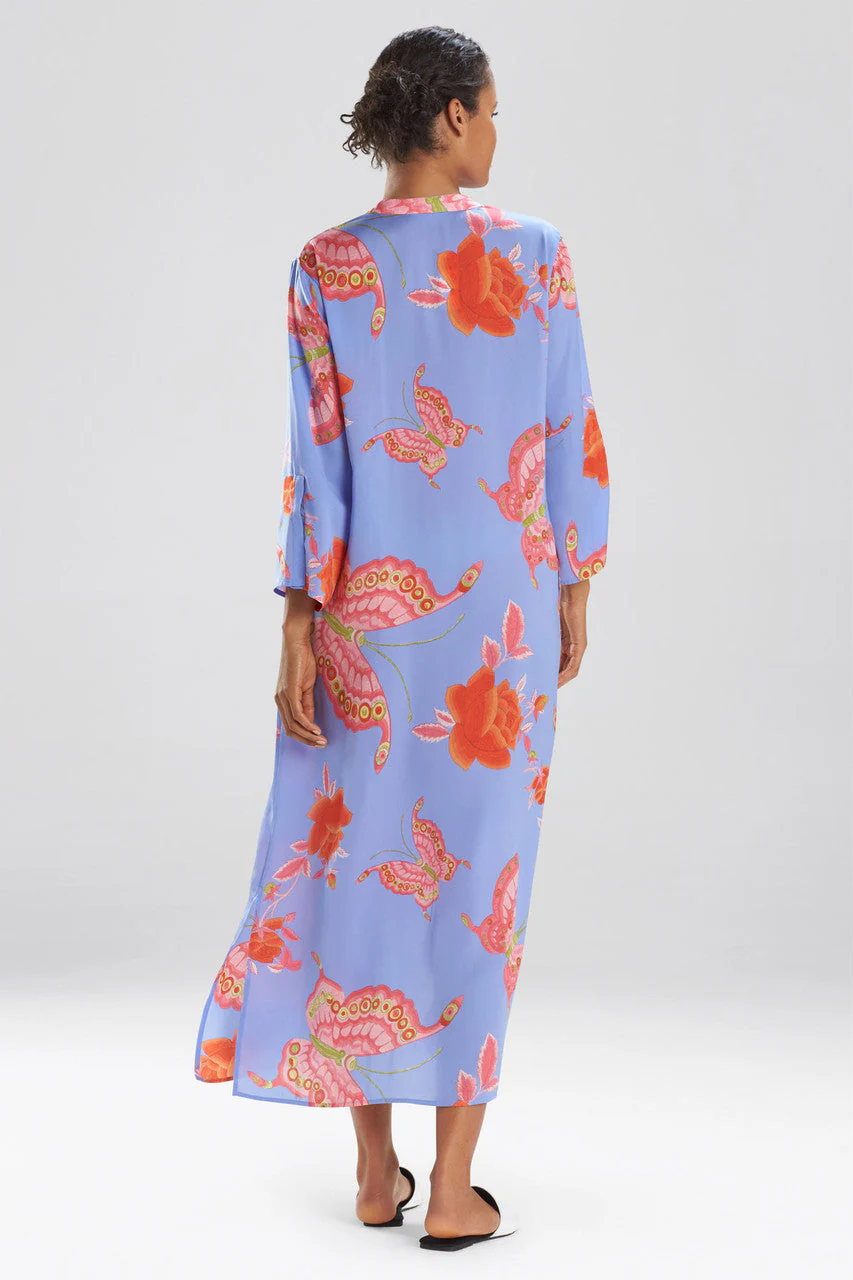Papillion Garden Zip Caftan - Image 3
