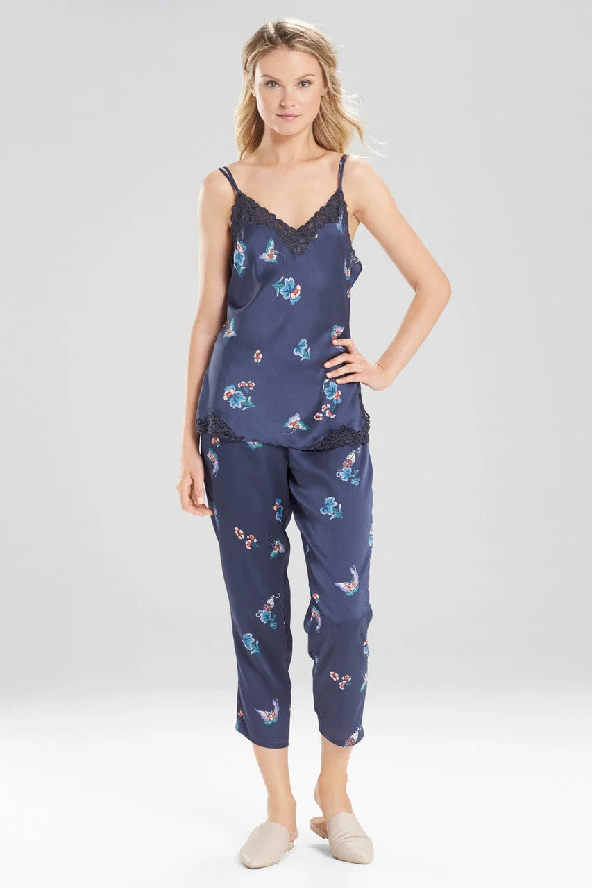 Papillon Printed Feathers Satin Cami - Image 2