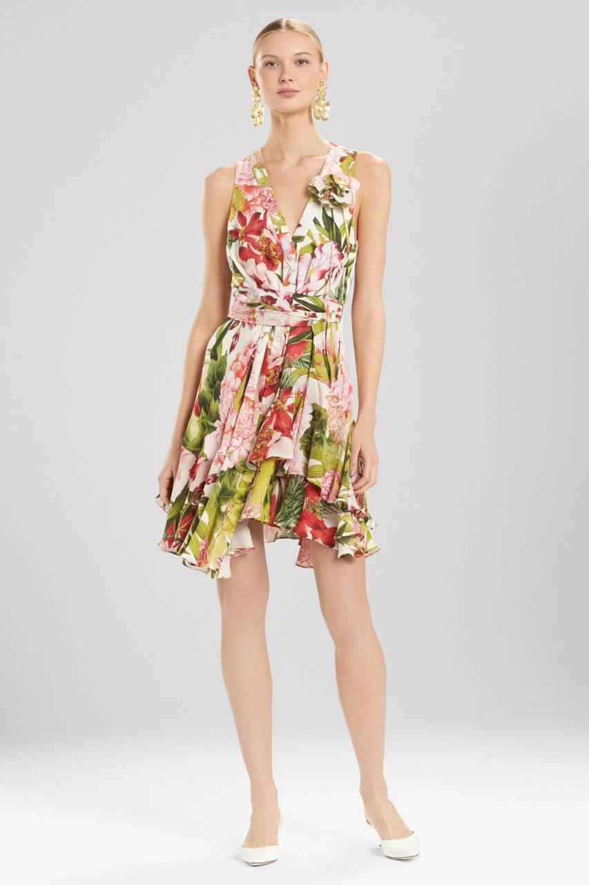 Paradise Floral Dress With Corsage - Image 2