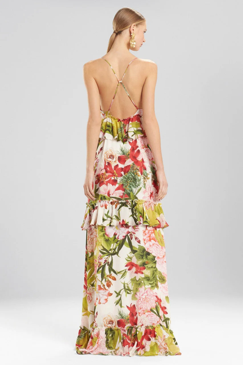 Paradise Floral Tiered Maxi Dress - Image 5