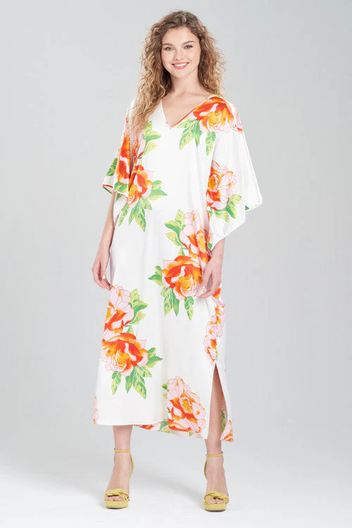 Paradise Peony Caftan
