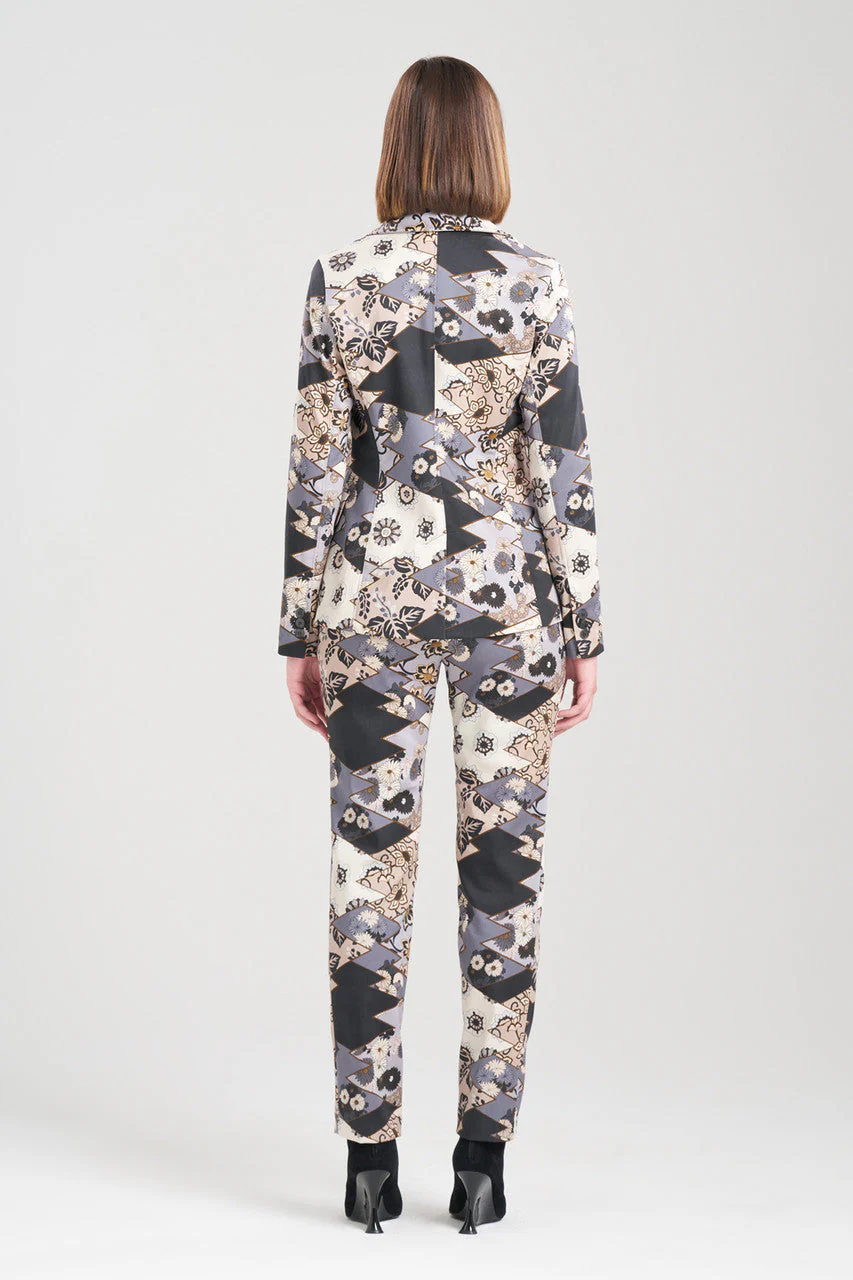 Patchwork Tailored Blazer - Image 2