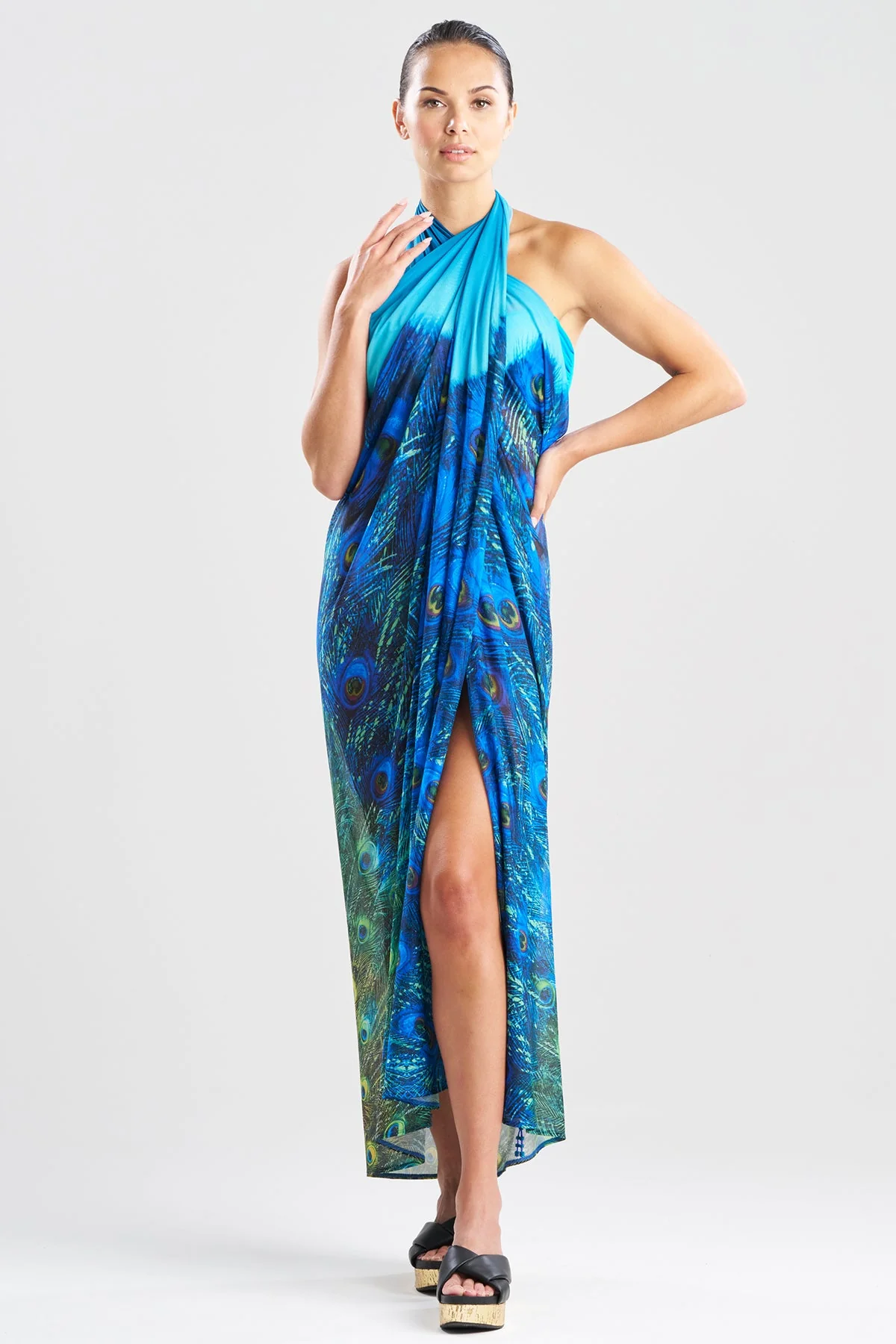 Peacock Mesh Pareo - Image 2