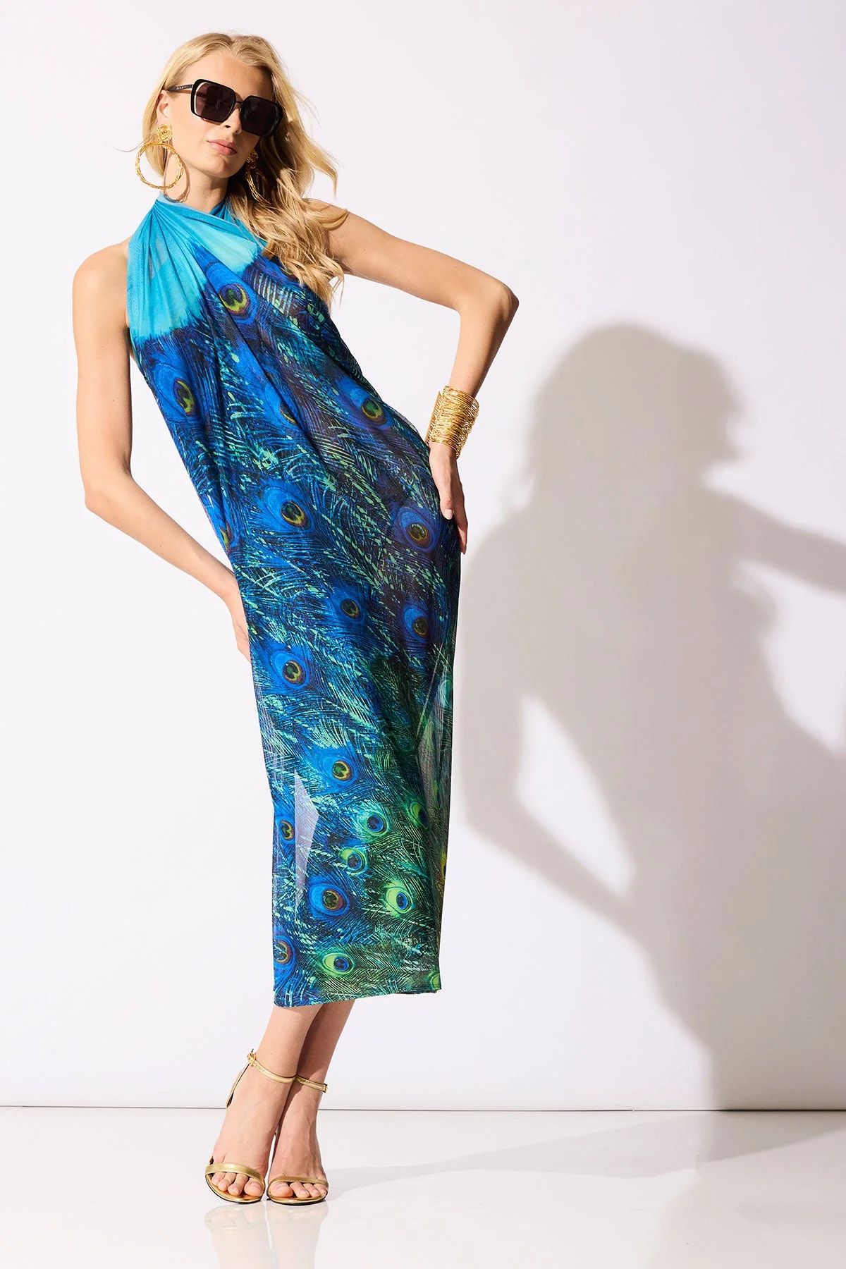Peacock Mesh Pareo - Image 4