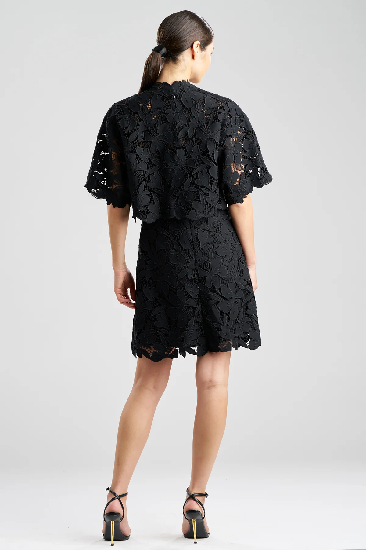 Peony Floral Lace Bolero - Image 2