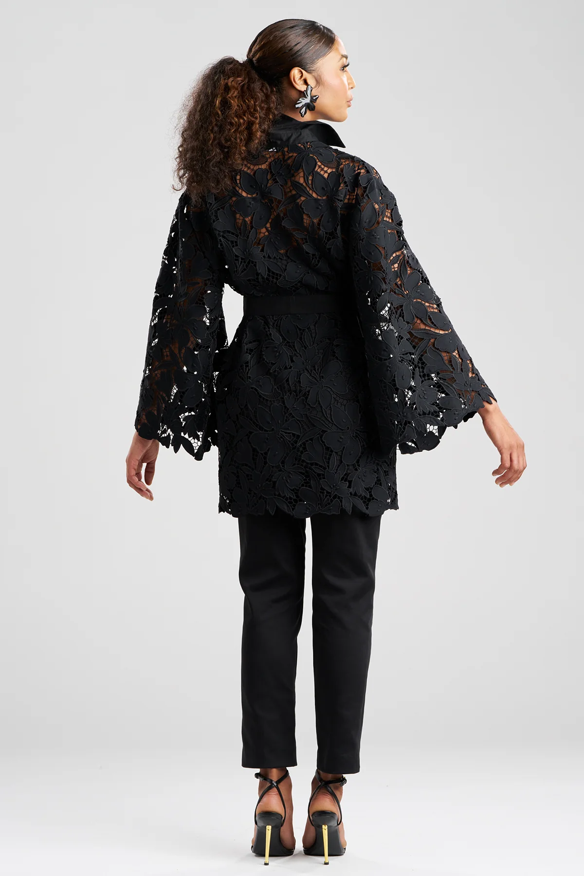 Peony Floral Lace Pull Over Tunic - Image 3