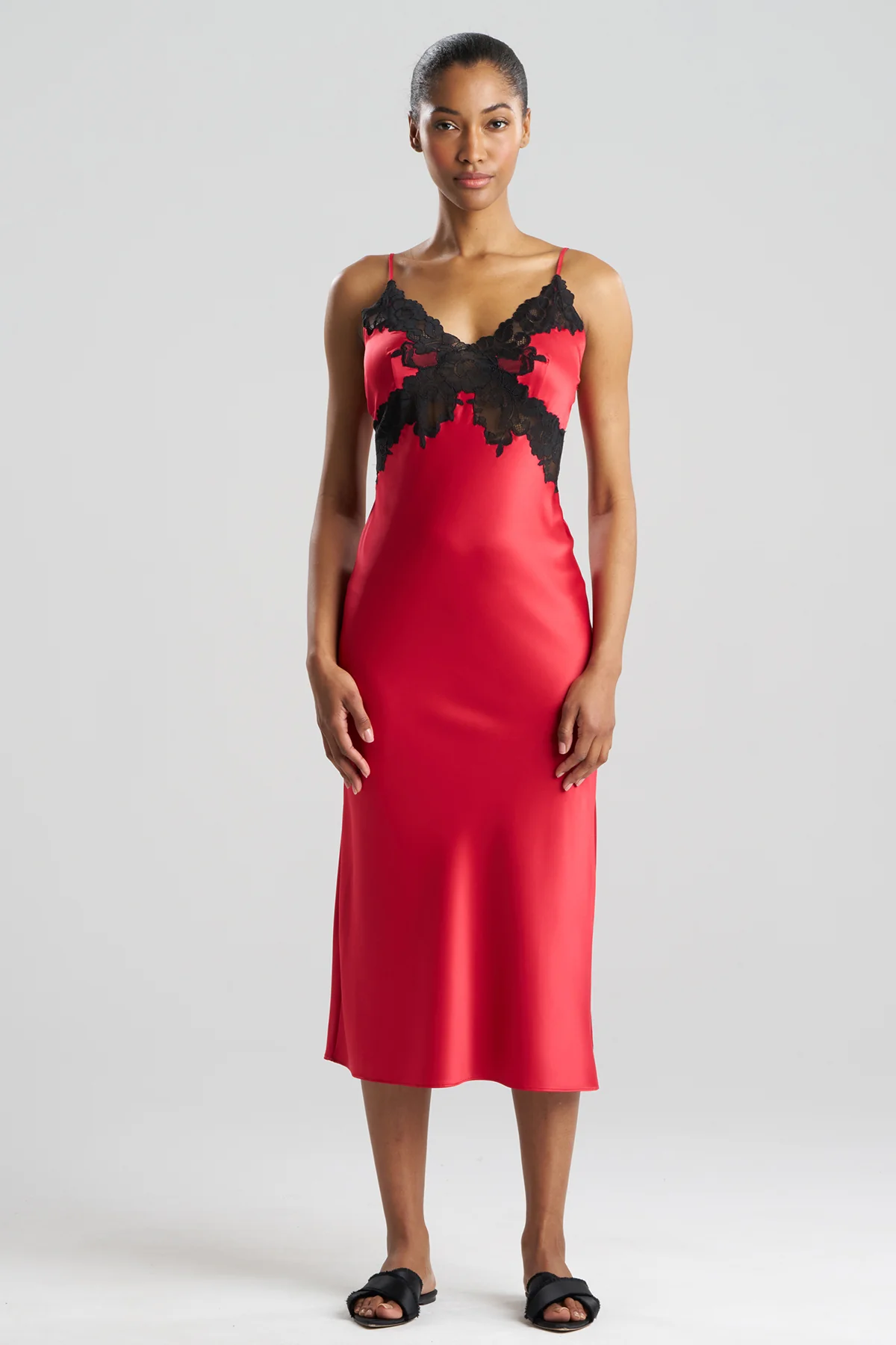 Peony Glamour Slip Dress - Image 2