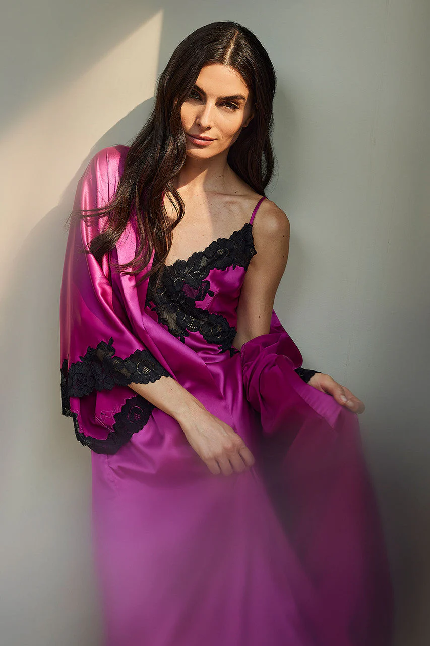 Peony Glamour Slip Dress - Image 2