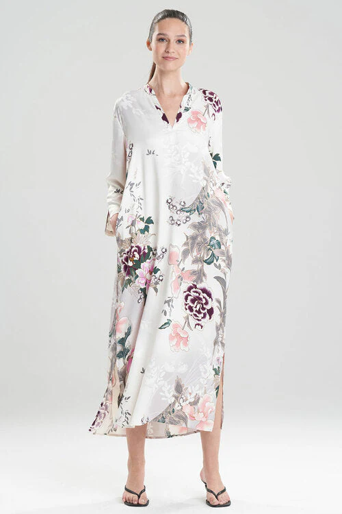 Peony Mandarin Caftan