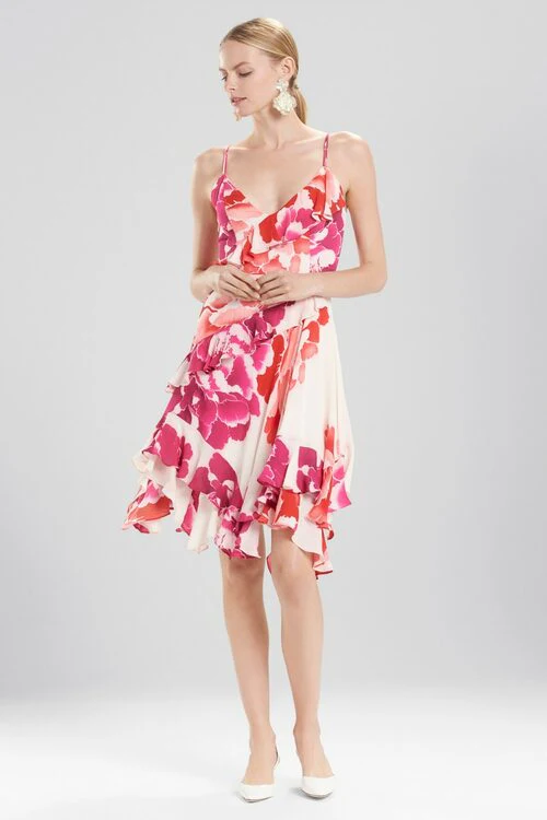 Peony Ruffle Slip Dress - Image 7