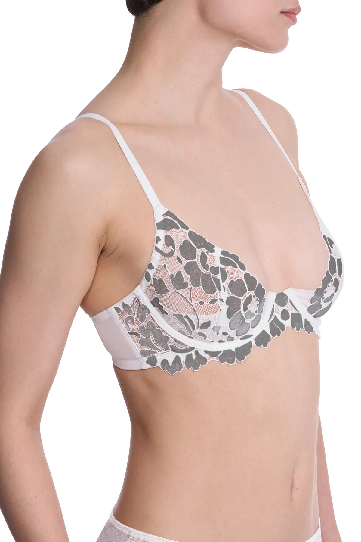 Peony Unlined Underwire Bra - Image 3