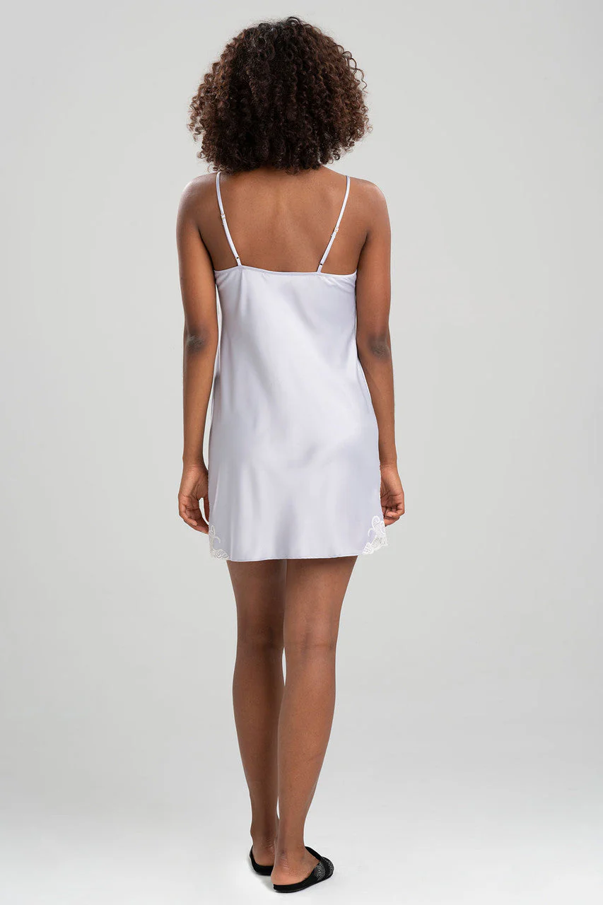 Plume Lace Trim Chemise - Image 2