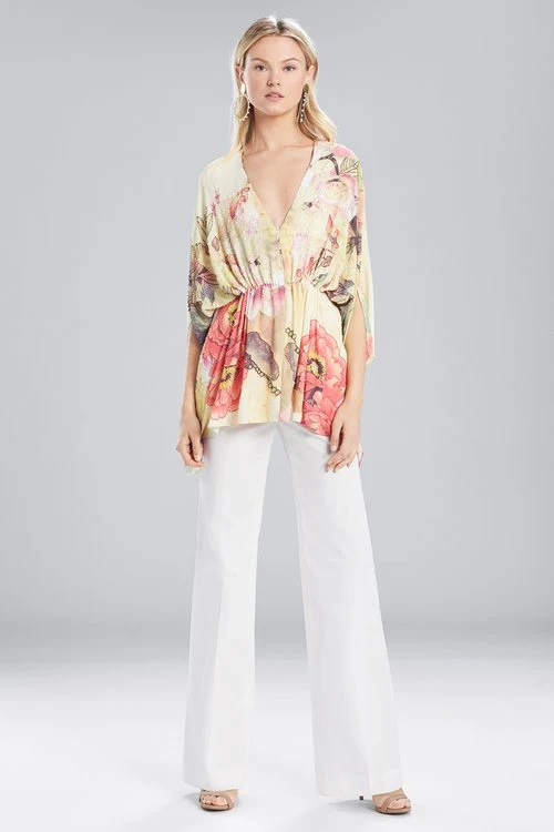 Printed Silky Soft Caftan Top - Image 5