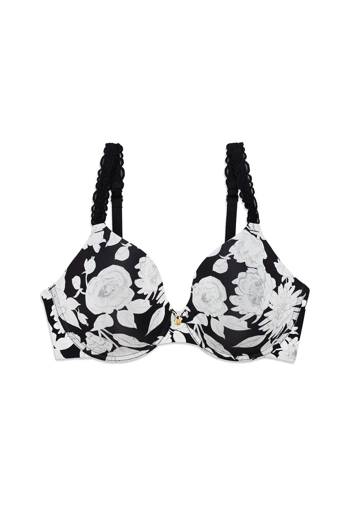 Pure Luxe Custom Coverage Contour Underwire Bra