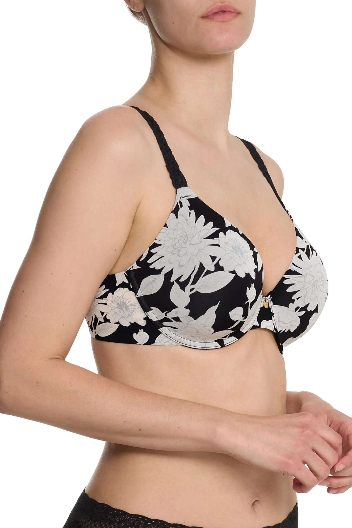 Pure Luxe Custom Coverage Contour Underwire Bra - Image 3
