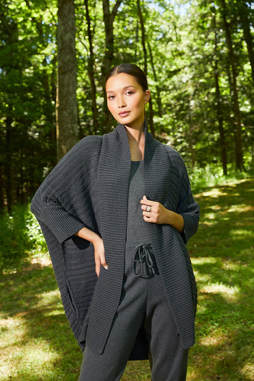 Rangoon Sweater Knit Wedge Cardigan - Image 3