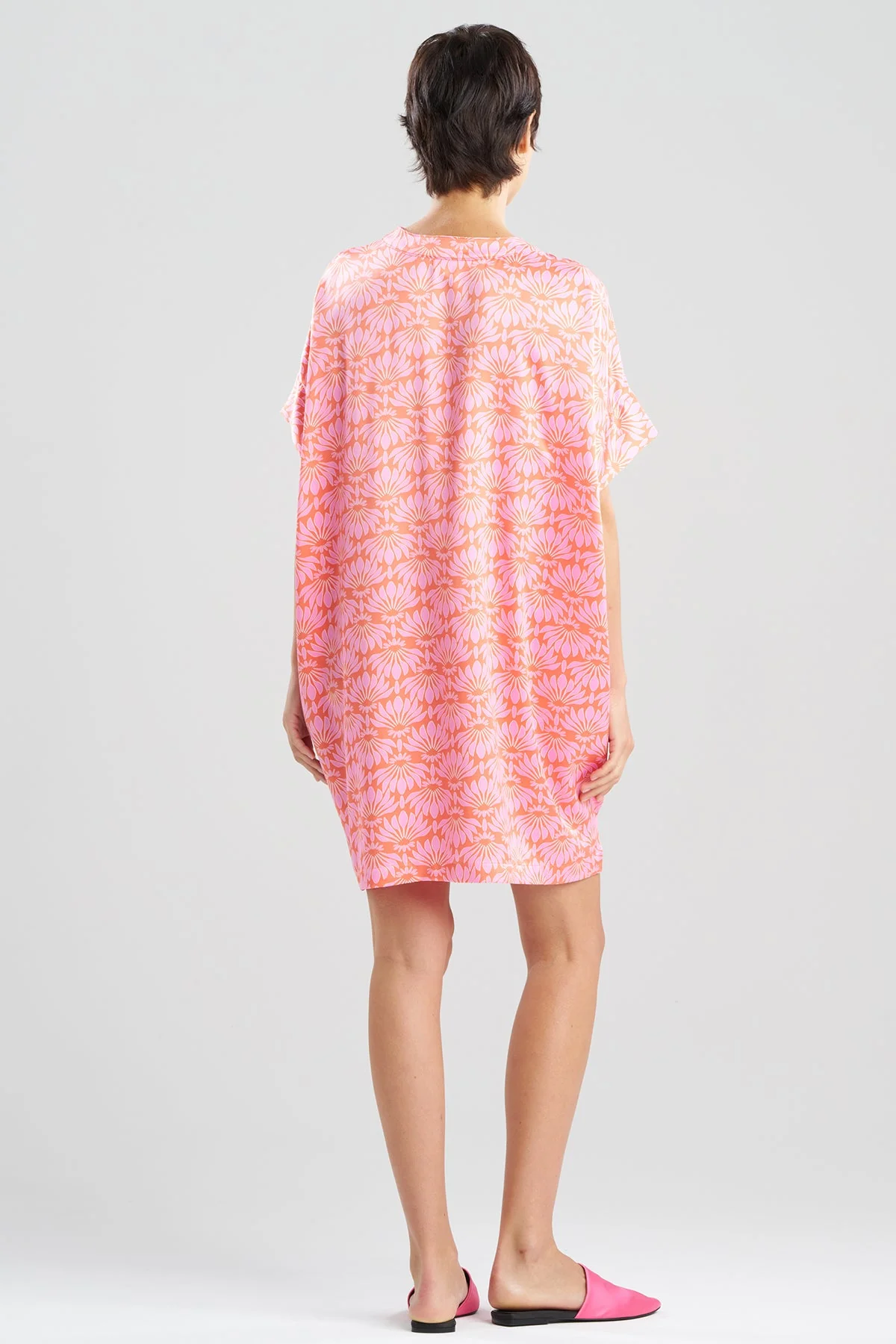 Rhythm Printed Satin Sleepshirt - Image 2