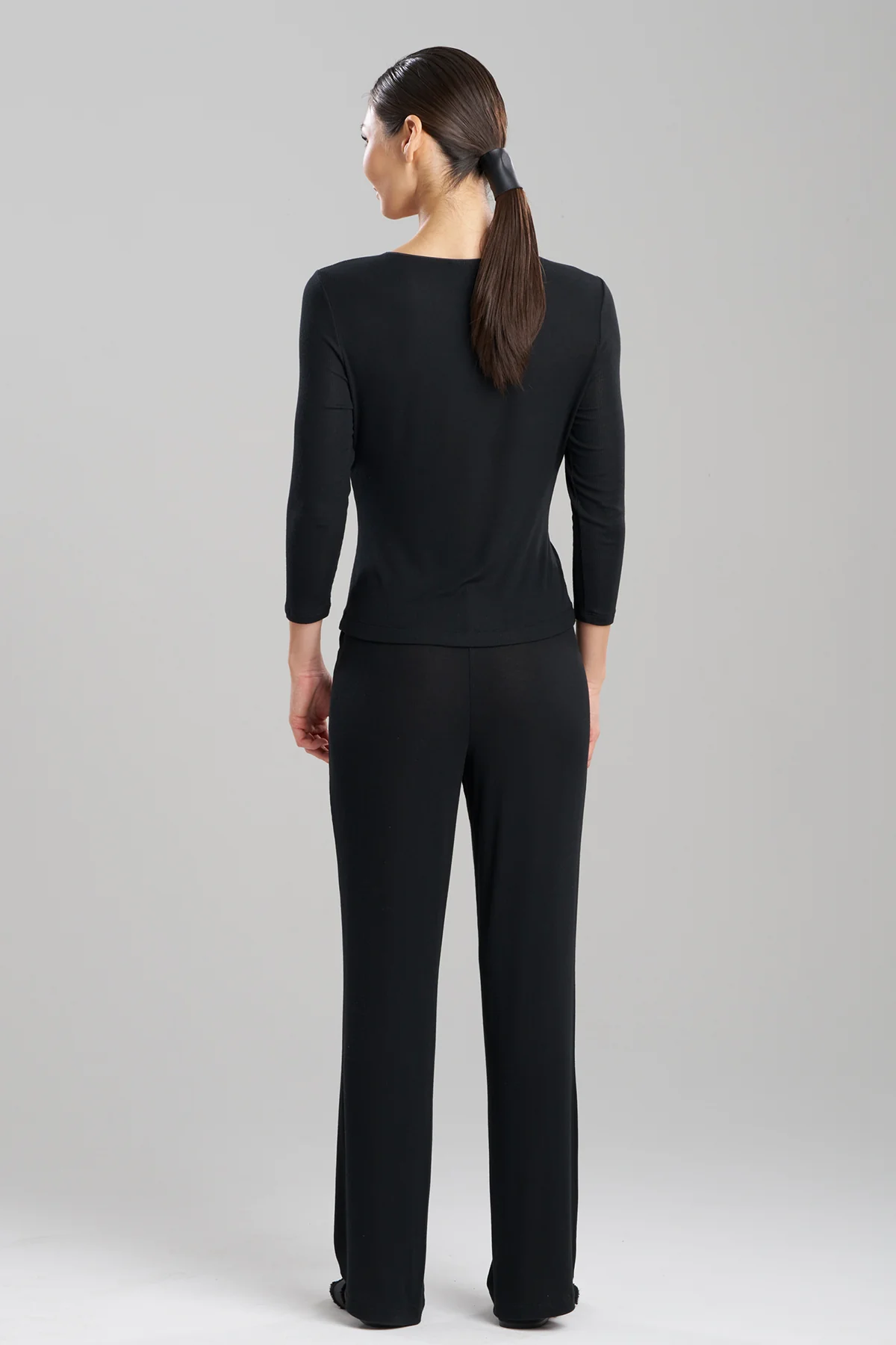 Rib Essentials Long Sleeve PJ - Image 3