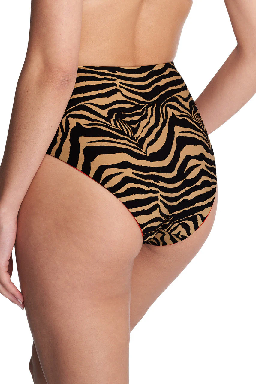 Riviera Reversible High Rise Bikini Bottom - Image 3