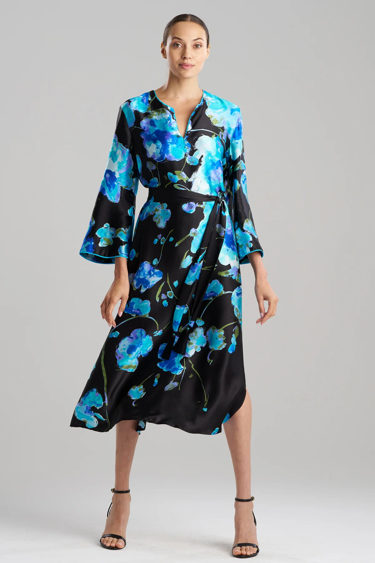 Sakura Matsuri Silk Caftan