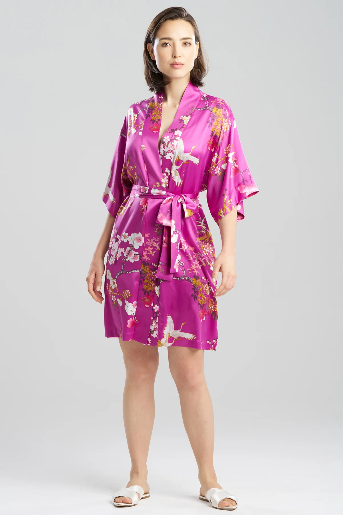 Sakura Satin Wrap