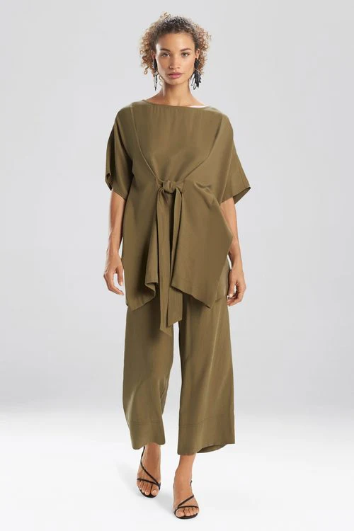 Sanded Twill Caftan Top - Image 5