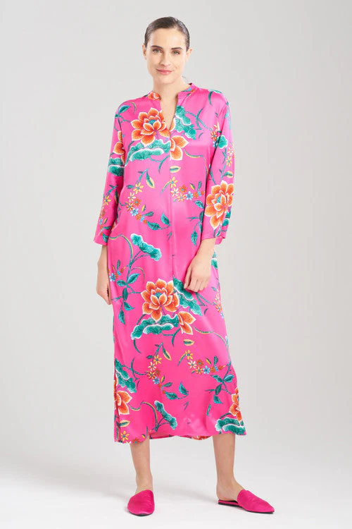Sarasa Satin Zip Caftan