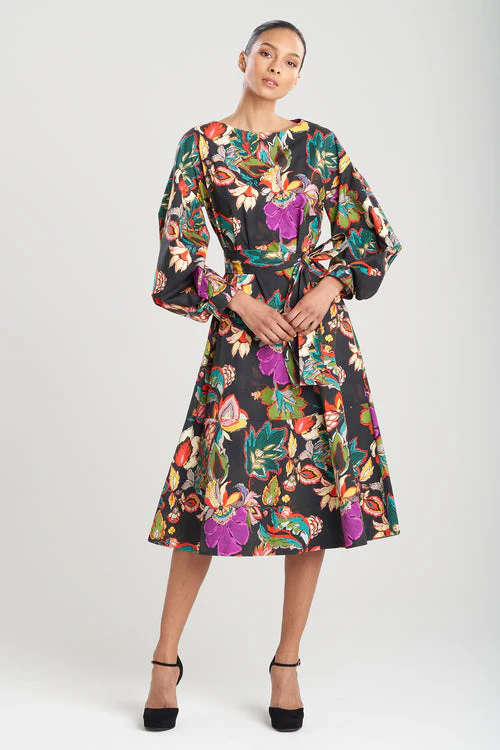 Sayuri Cotton Poplin Boatneck Dress - Image 7