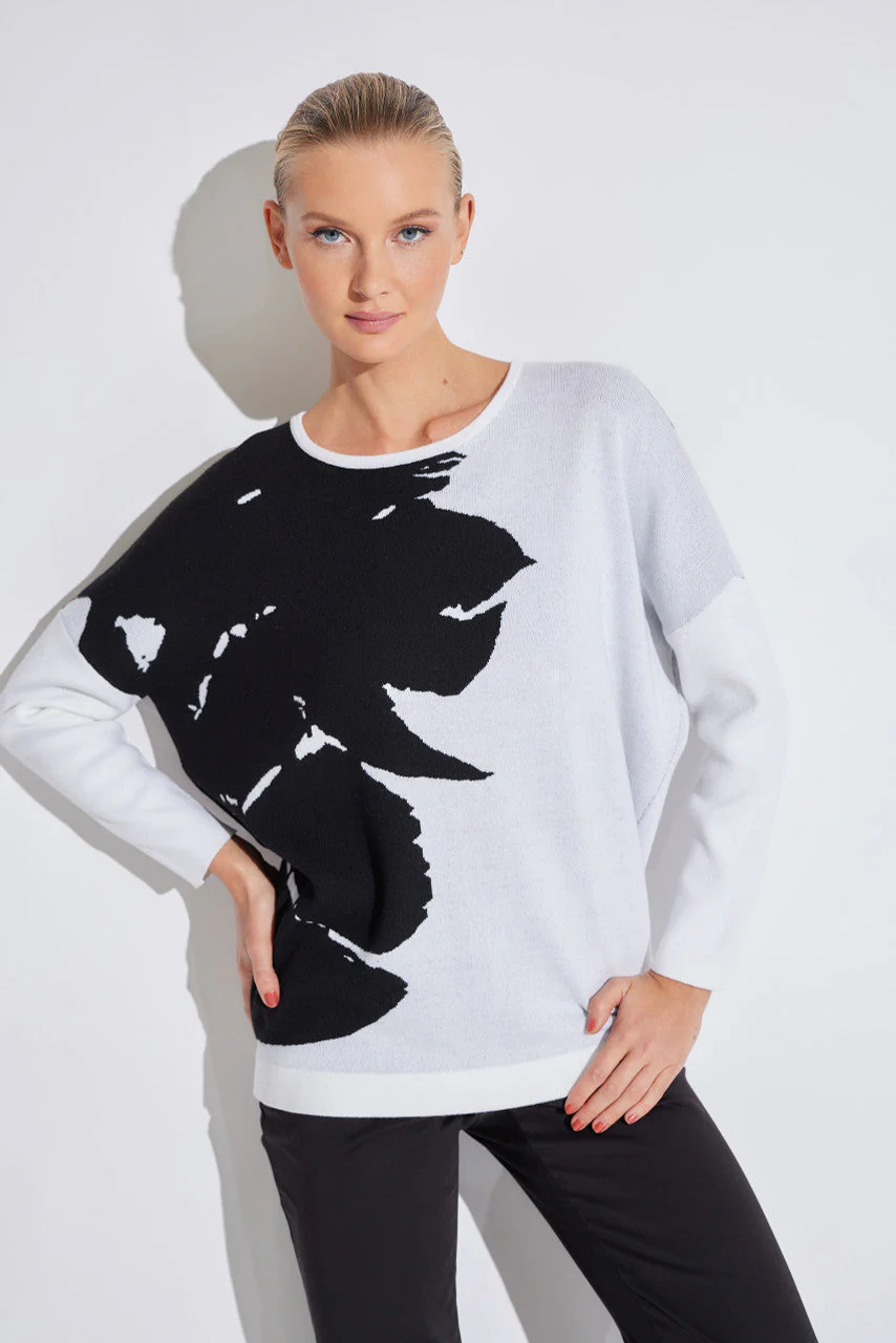 Sayuri Shadow Mandalay Wedge Sweater - Image 2