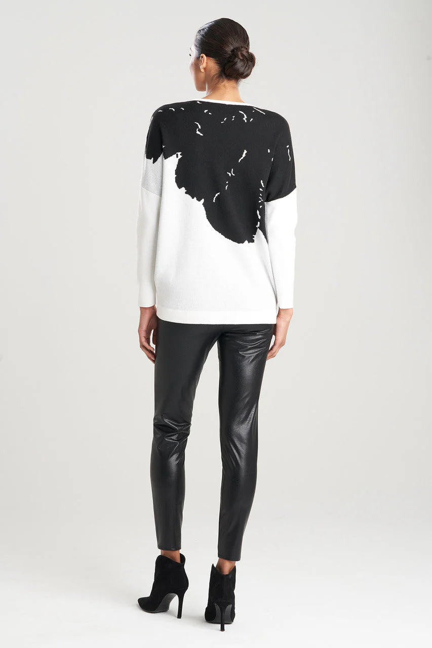 Sayuri Shadow Mandalay Wedge Sweater - Image 3