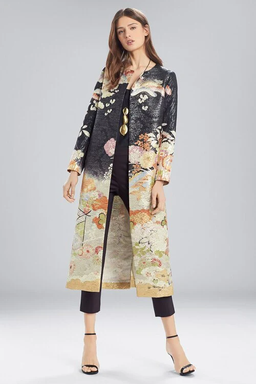 Scenery Metallic Jacquard Long Topper - Image 6