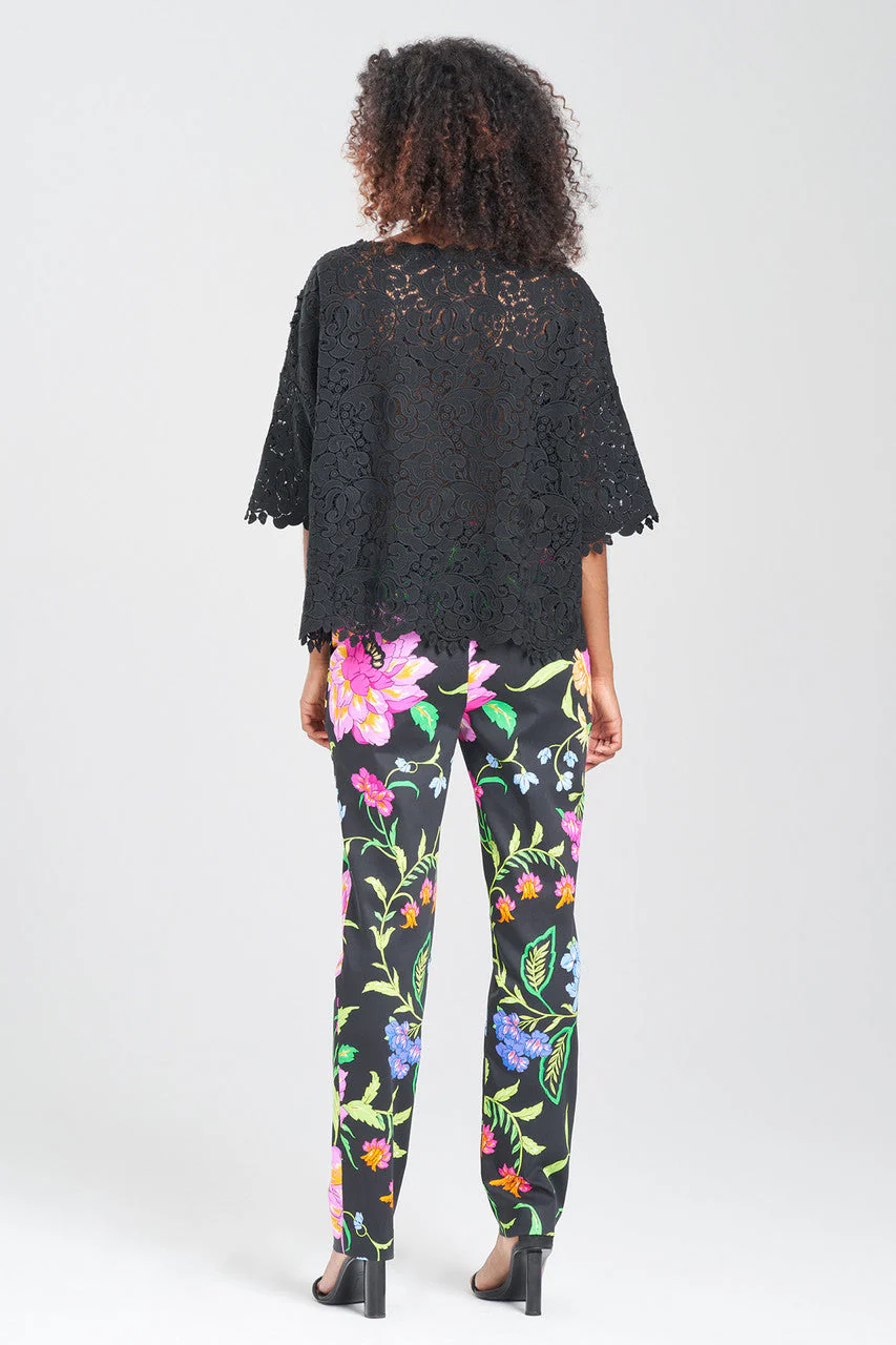 Scroll Guipure Lace Top - Image 2