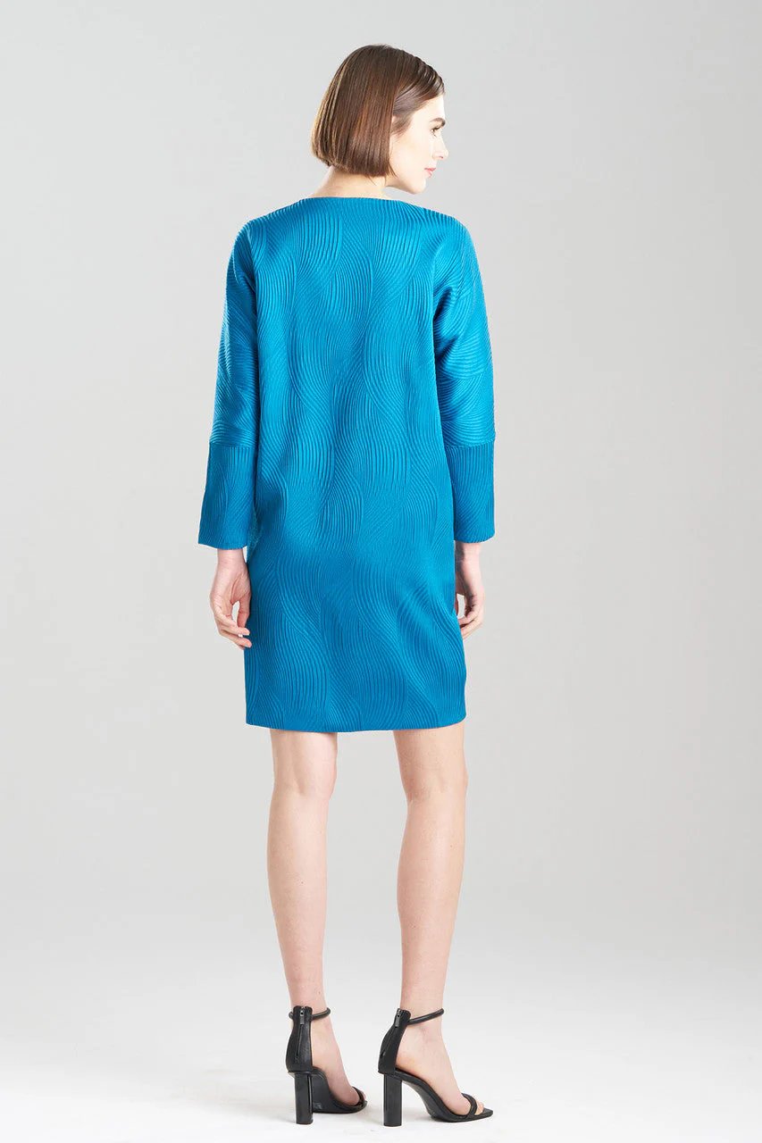 Scroll Jacquard Wedge Dress - Image 3