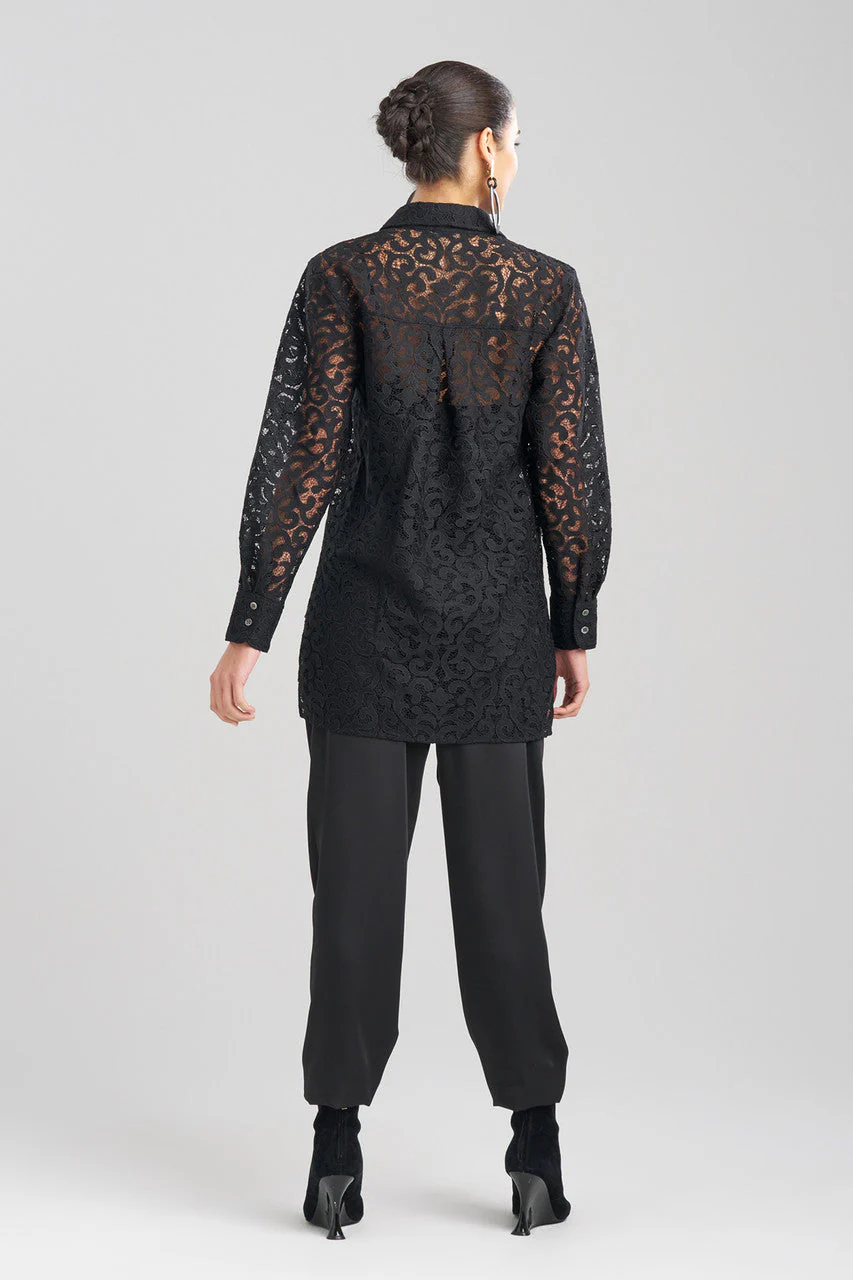 Scroll Lace Shirt - Image 2