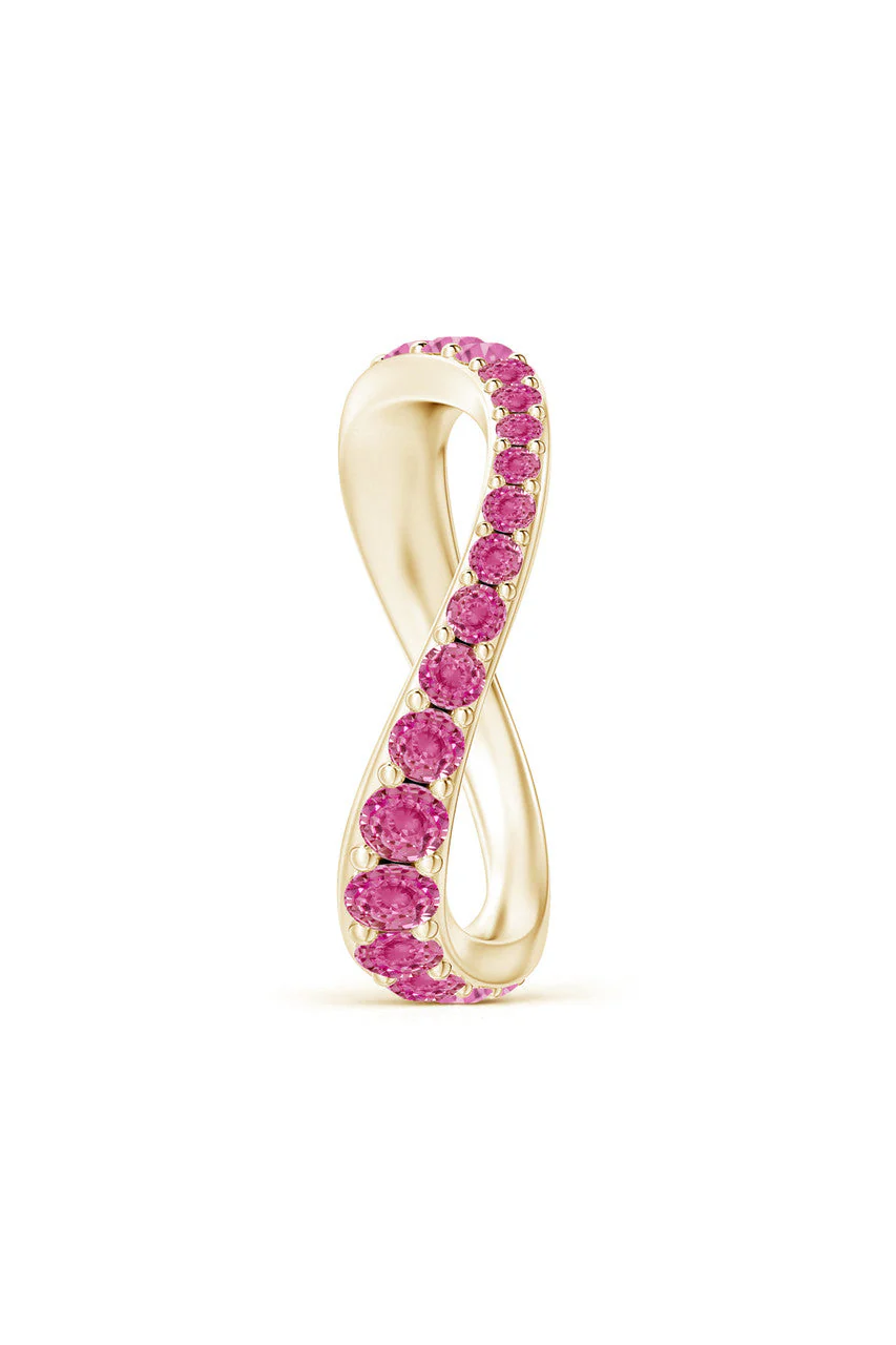 Shangri-La-14K-Gold-Yin-Yang-Full-Eternity-Pink Sapphire-Ring - Image 5
