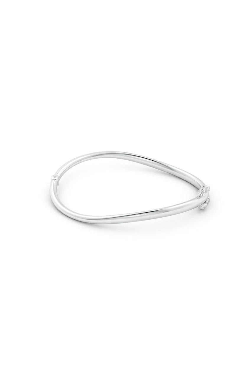 Shangri-La Brushstroke 14K Gold Bracelet - Image 3