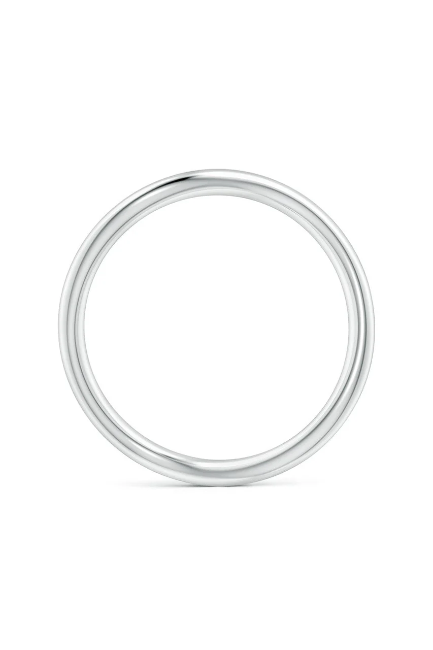 Shangri-La Brushstroke 14K Gold Stacking Ring - Image 4