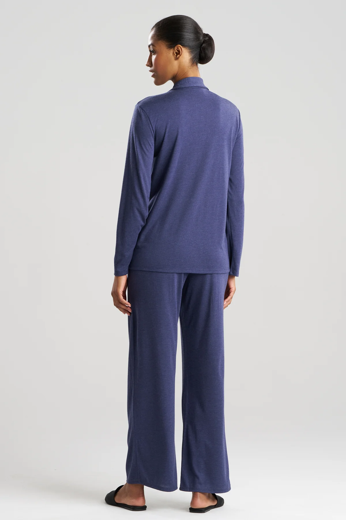 Shangri-La Embroidered TENCEL™ Notch PJ - Image 4