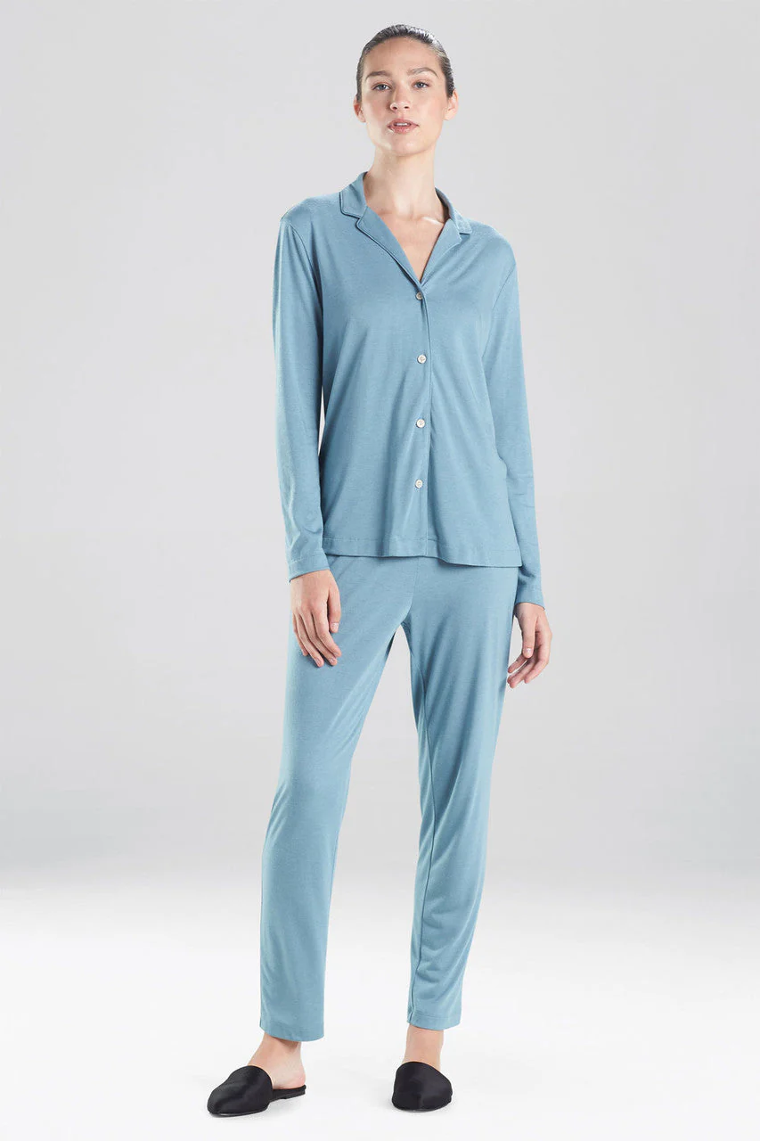 Shangri-La TENCEL™ Long Sleeve Notch PJ - Image 3