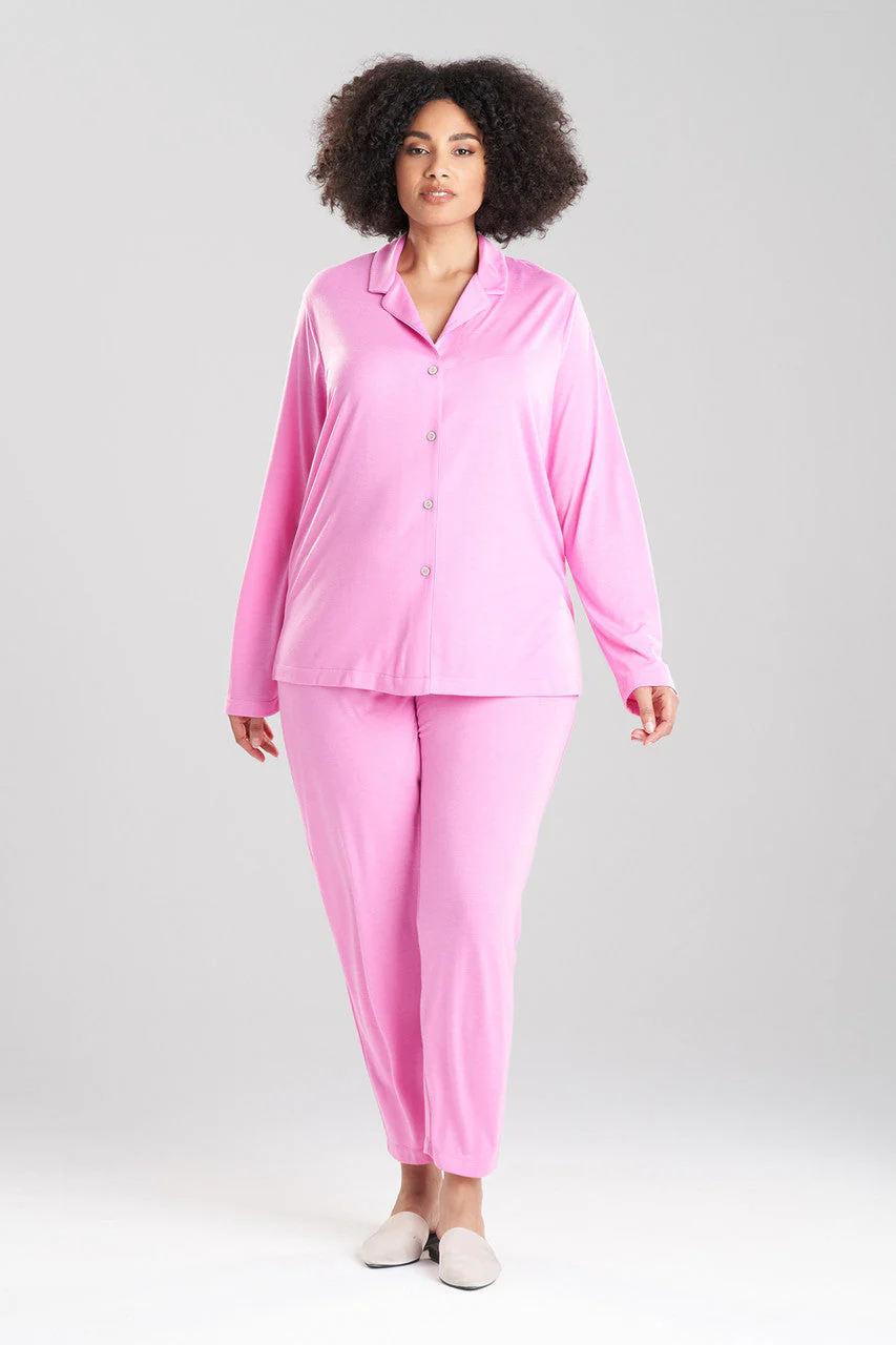 Shangri-La TENCEL™ Long Sleeve Notch PJ - Image 4