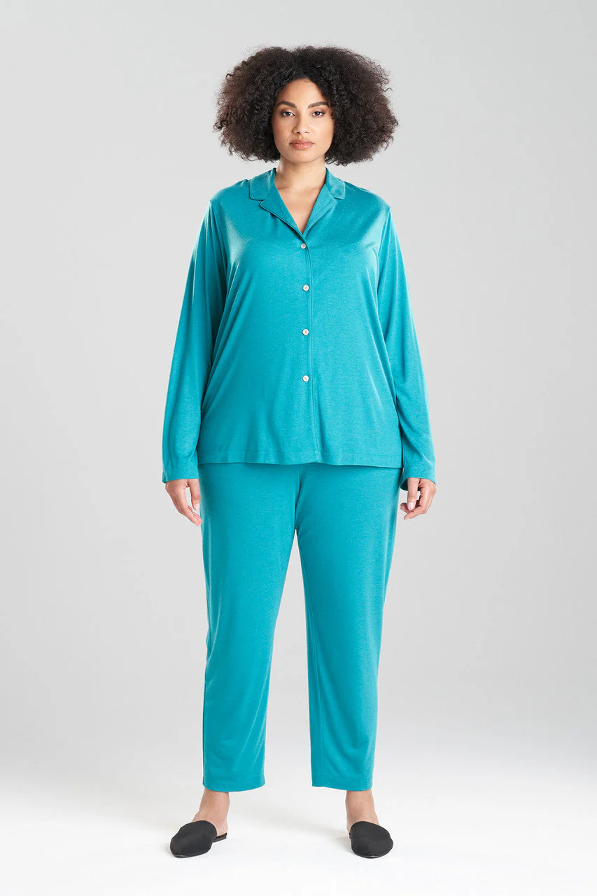 Shangri-La TENCEL™ Long Sleeve Notch PJ - Image 4
