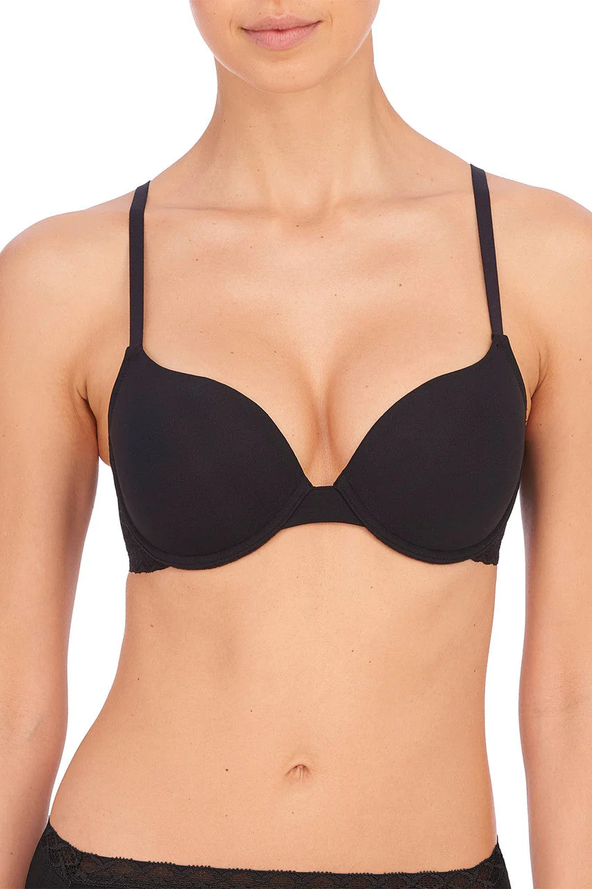 Sheer Glamour Push-Up Bra - Image 2