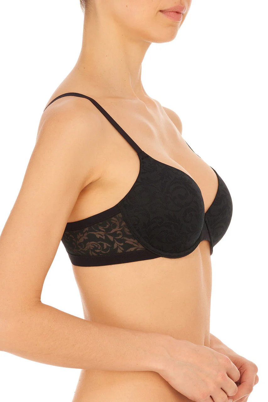 Sheer Illusion Contour Underwire Bra - Image 4