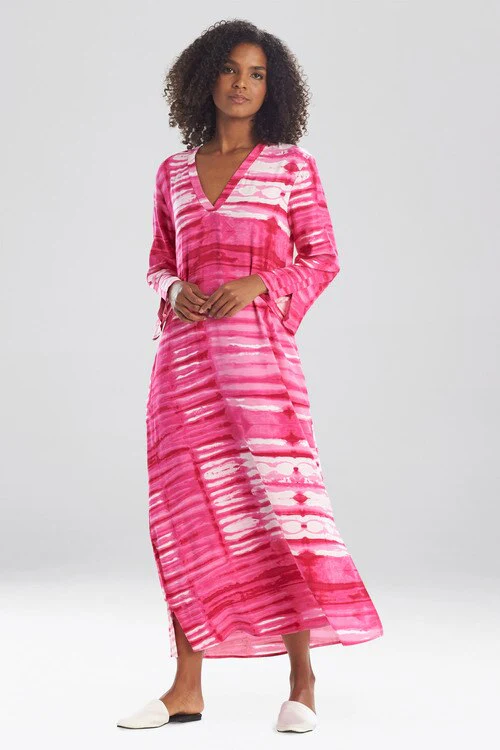 Shibori Challis Caftan