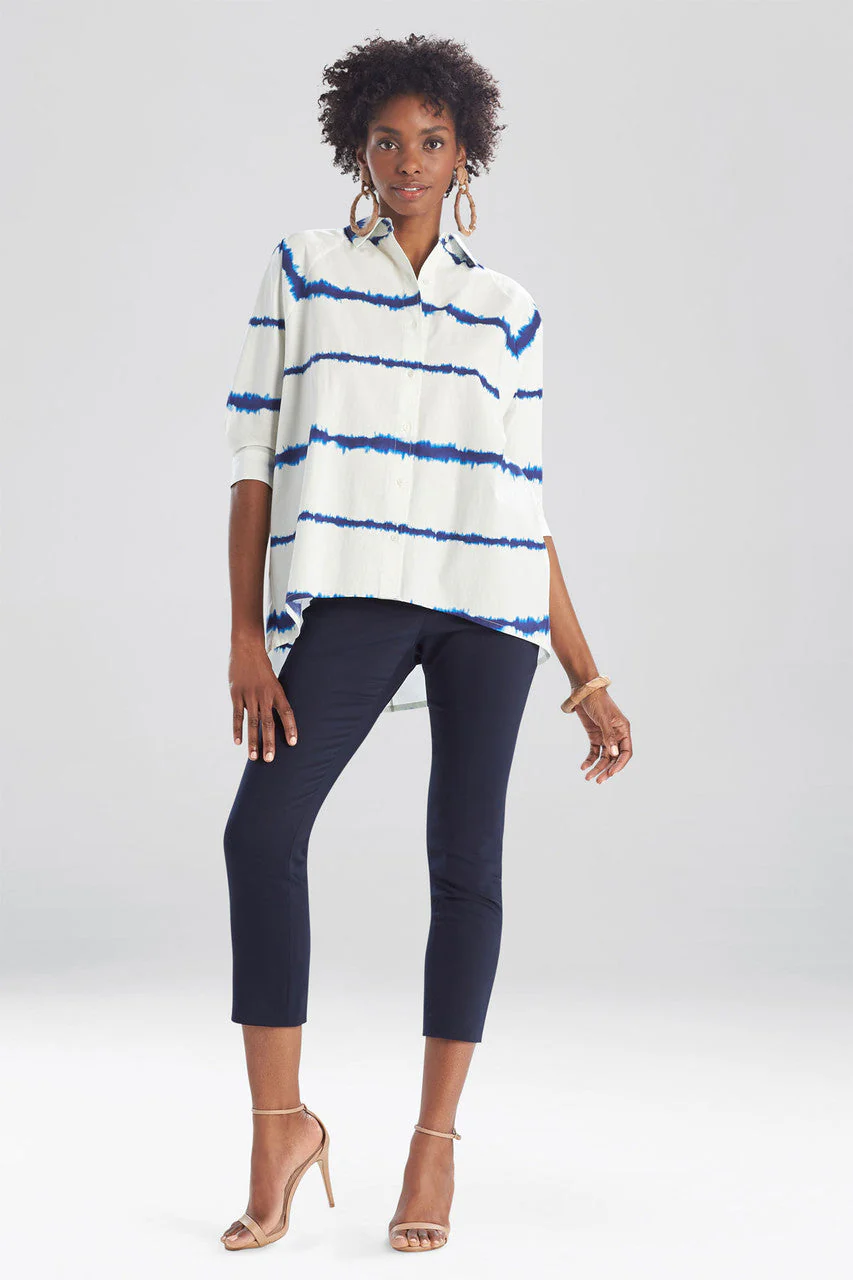 Shima Light Poplin Cocoon Shirt - Image 2