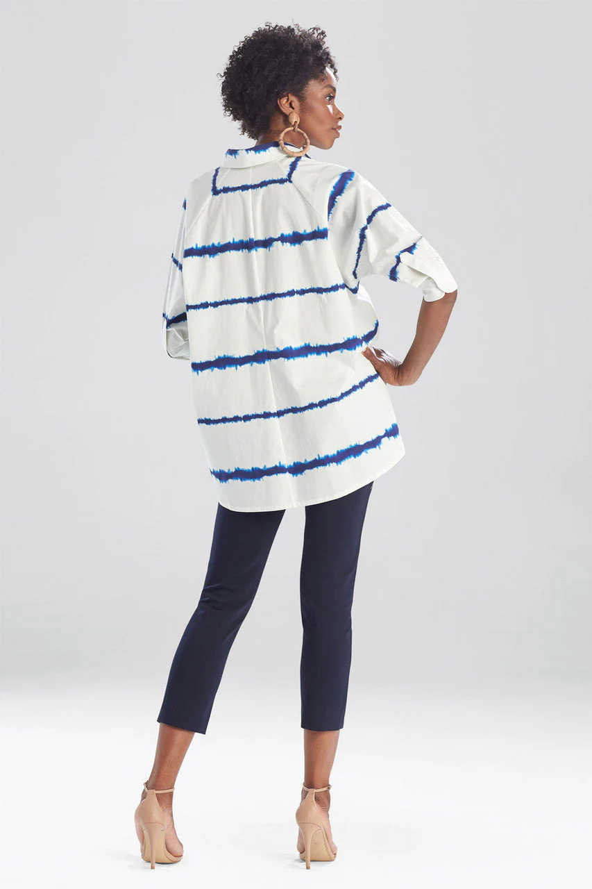 Shima Light Poplin Cocoon Shirt - Image 3
