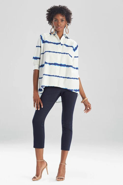 Shima Light Poplin Cocoon Shirt - Image 7
