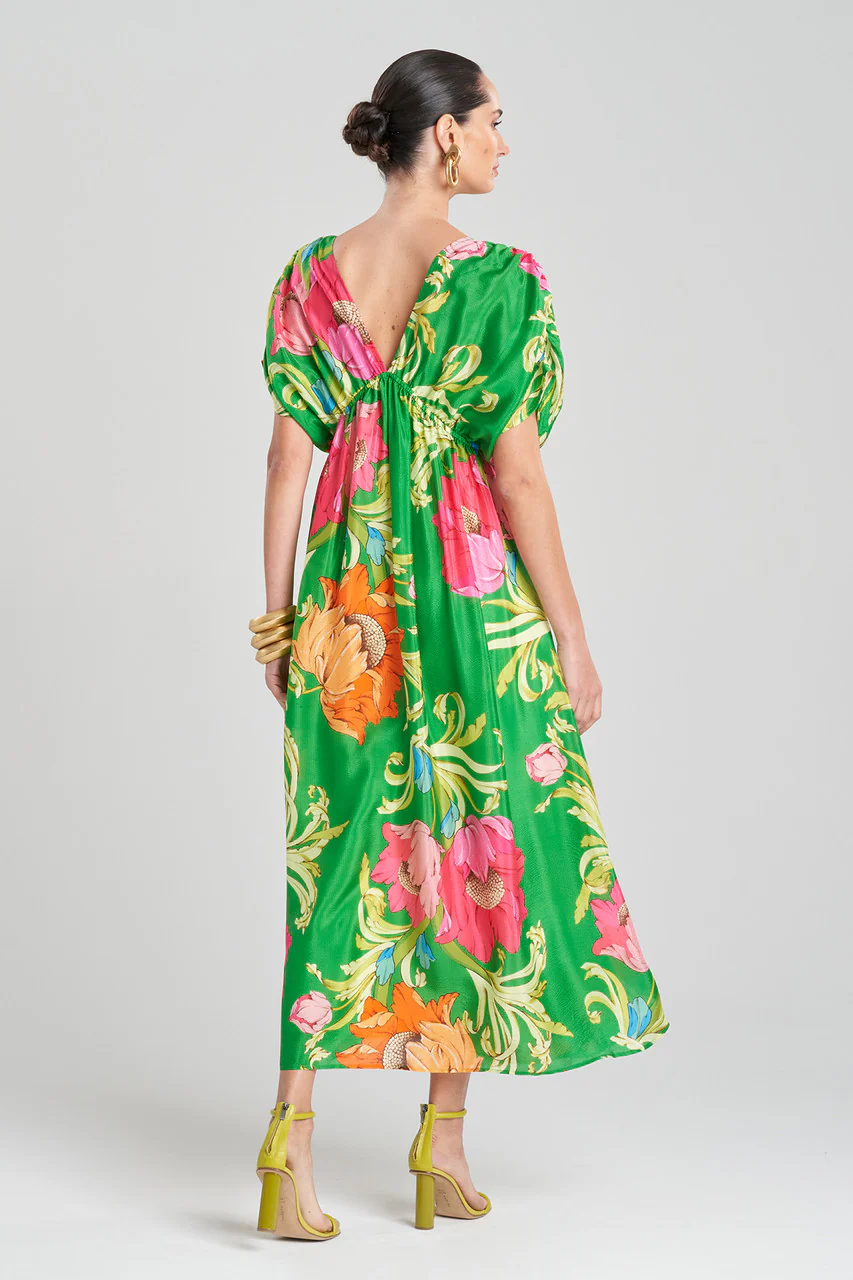 Shinjo Obi Silk Kimono Dress - Image 2